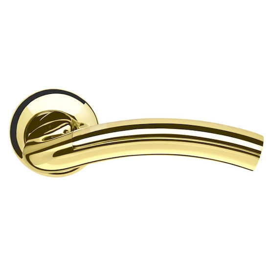 Дверная ручка Armadillo Libra LD27-1GP-2 золото TECH (кв. 8х140) в Симферополе.