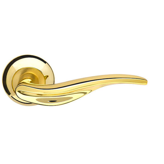 Дверная ручка Armadillo Lora LD39-1GP-SG-5 золото/матовое золото в Симферополе.