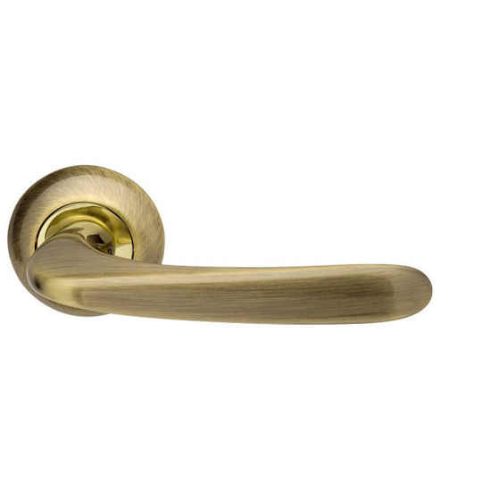 Дверная ручка Armadillo Pava LD42-1AB-GP-7 бронза/золото в Симферополе.