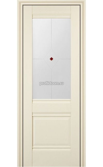 Двери Профильдорс, модель 2Х Эш вайт, узор 1 (х классика) в Крыму