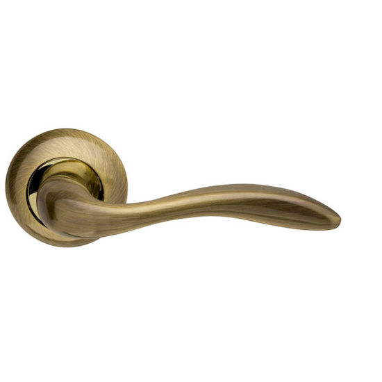 Дверная ручка Armadillo Selena LD19-1AB-GP-7 бронза/золото в Симферополе.