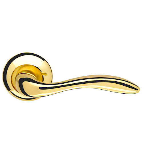 Дверная ручка Armadillo Selena LD19-1GP-SG-5 золото/матовое золото в Симферополе.