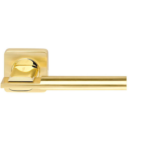 Дверная ручка Armadillo TRINITY SQ005-21SG-GP-4 матовое золото/золото в Симферополе.