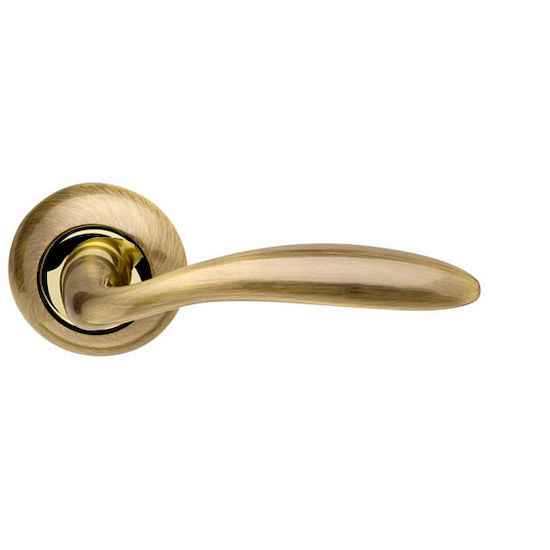 Дверная ручка Armadillo Virgo LD57-1AB-GP-7 бронза/золото в Симферополе.