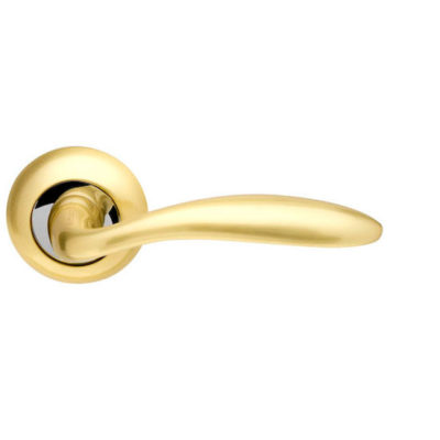 Дверная ручка Armadillo Virgo LD57-1SG-CP-1 матовое золото/хром в Симферополе.