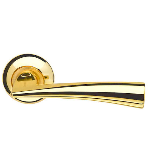 Дверная ручка Armadillo Columba LD80-1GP-SG-5 золото/матовое золото в Симферополе.