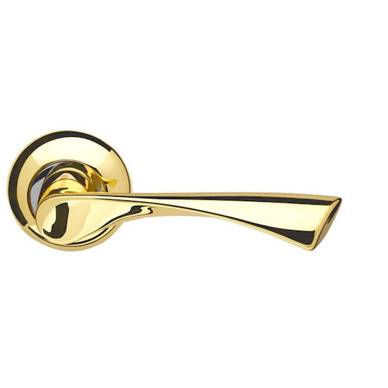 Дверная ручка Armadillo Corona LD23-1GP-CP-2 золото/хром в Симферополе.