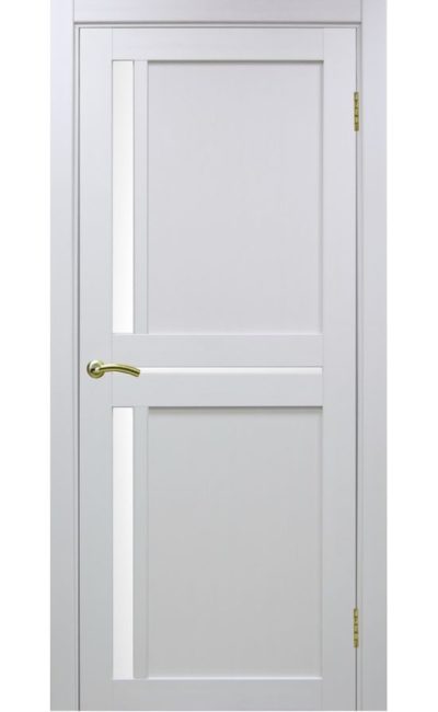 Дверь Оптима Порте - Турин 523 (белый, стекло) в Симферополе