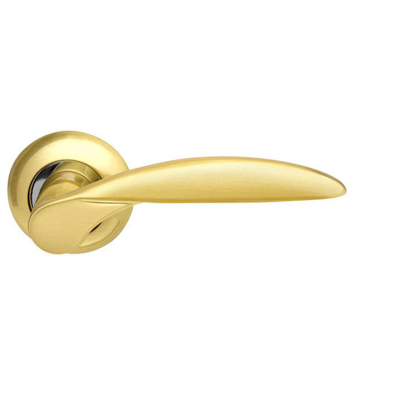 Дверная ручка Armadillo Diona LD20-1SG-CP-1 матовое золото/хром в Симферополе.