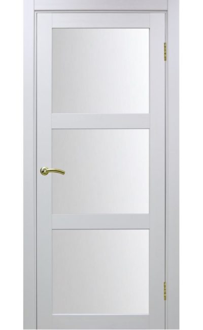 Дверь Оптима Порте - Турин 530 (белый, стекло) в Симферополе