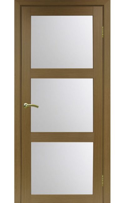 Дверь Оптима Порте - Турин 530 (орех, стекло) в Симферополе