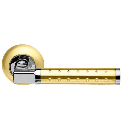 Дверная ручка Armadillo Eridan LD37-1SG-CP-1 матовое золото/хром в Симферополе.