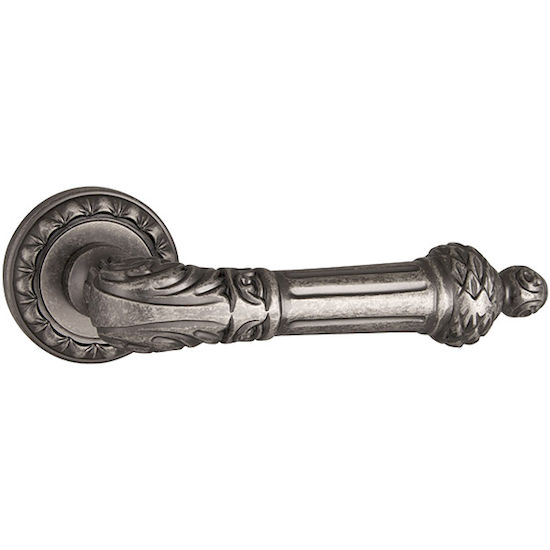Ручка дверная Punto LUXOR MT OS-9 античное серебро в Симферополе