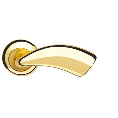 Дверная ручка Armadillo Leo LD56-1GP-SG-5 золото/матовое золото в Симферополе.