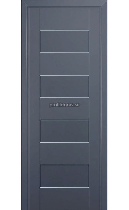 Двери Профильдорс, модель 45u антрацит глухое (U модерн) в Крыму