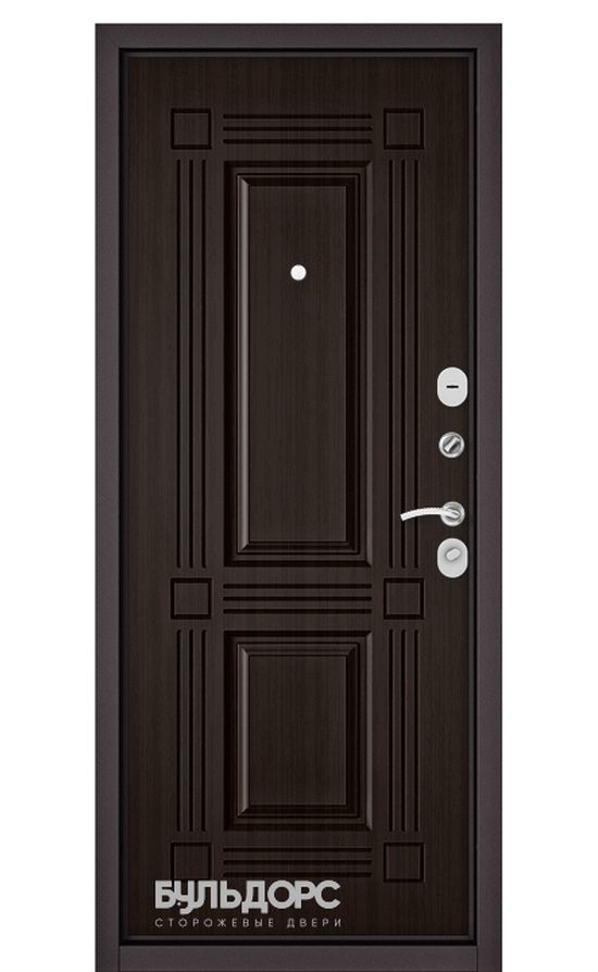 Входная дверь Бульдорс Mass 90 (Металл/МДФ). Ларче Шоколад 9S-104