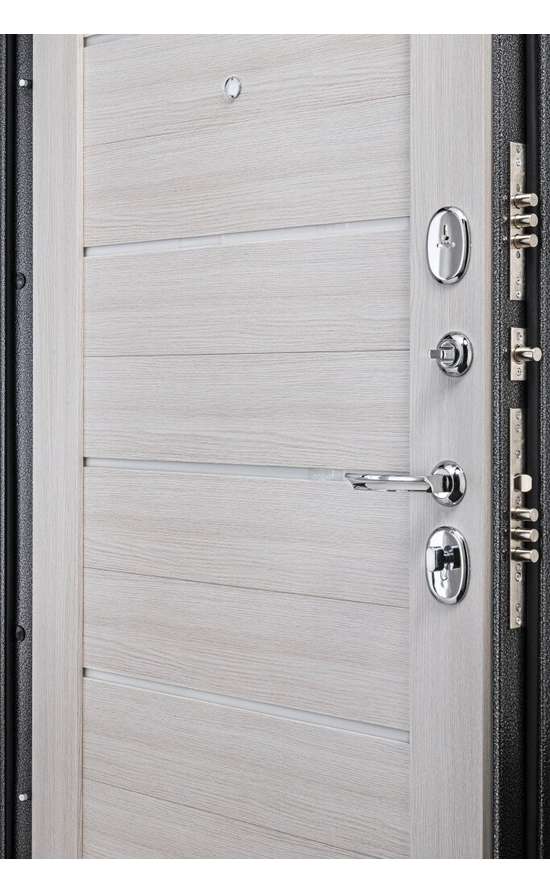 Входные двери в Симферополе - Porta S 104.П22 Антик Серебро Bianco Veralinga.