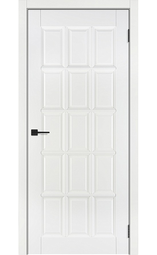 Английская решетка 15, Белый жемчуг, глухая - межкомнатные двери Тандор в Симферополе