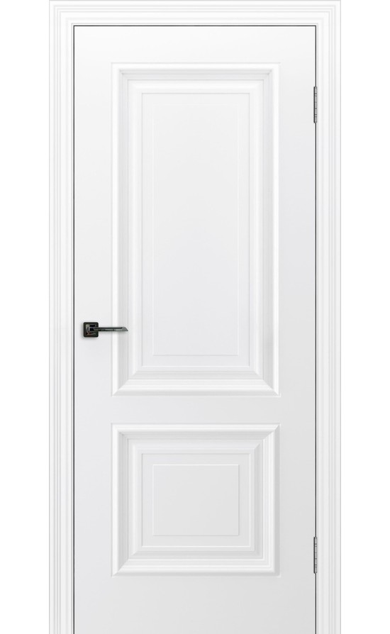Межкомнатная дверь CordonDoor Акцент, эмаль белая, дверное полотно глухое в Симферополе