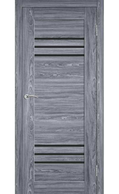 Межкомнатная дверь CordonDoor Палермо, орех грей, черный лак в Симферополе