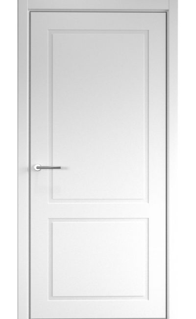 Неоклассика 2 эмаль белая межкомнатные двери Albero в Симферополе