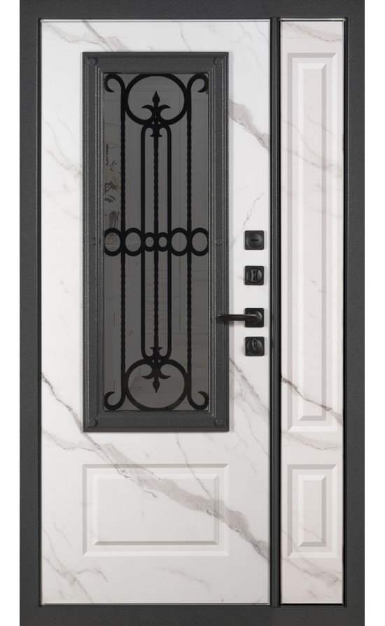 Виладж 1200х2050 Мрамор натуральный входные двери Tandoor в Симферополе